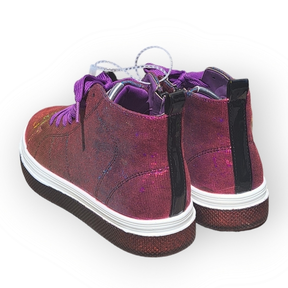 Steve Madden Sneakers Multi-Colored  Mid-Top US Youth Sz 4/Womens Sz 6 NEW - Picture 6 of 9